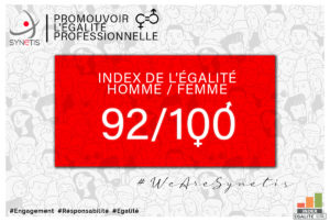 Lire la suite à propos de l’article Index Égalité Professionnelle : excellent résultat pour Synetis